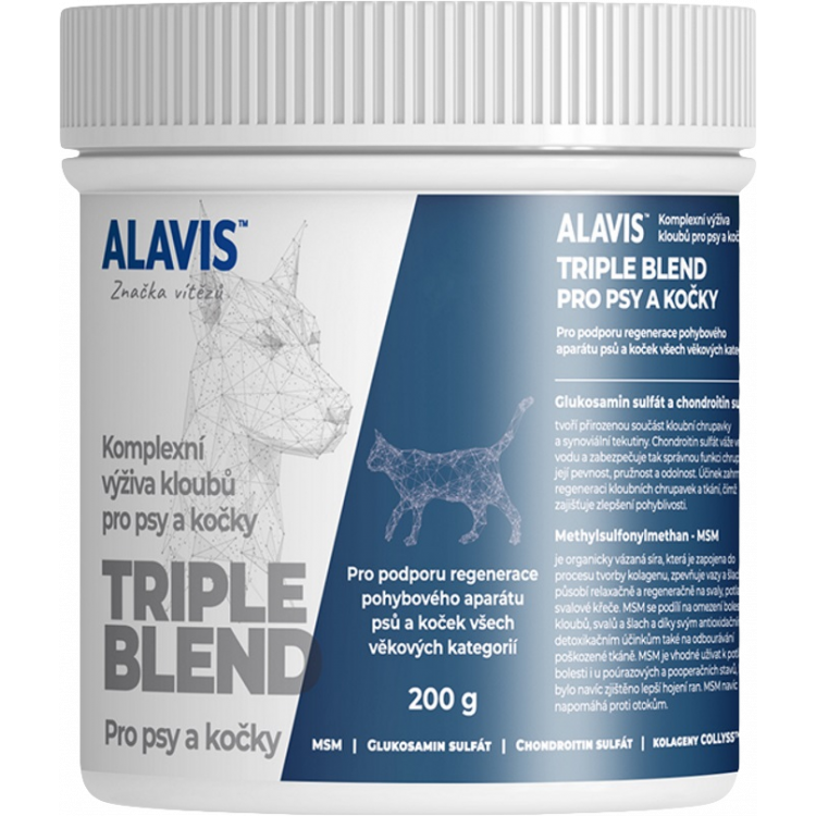 ALAVIS Triple blend pre psy a mačky 200 g