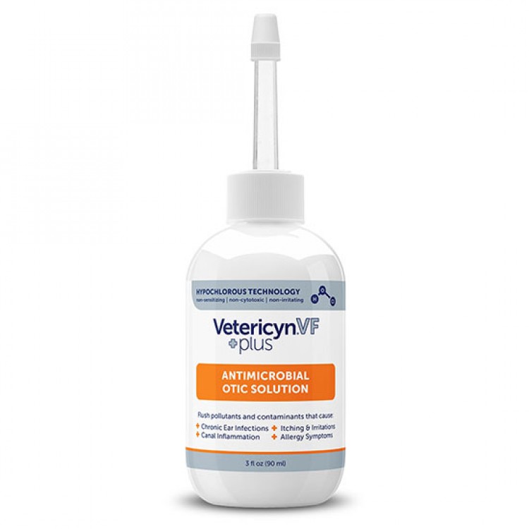 Vetericyn VF antibakteriálne ušné kvapky, 90ml