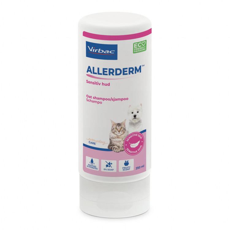 Allerderm sensitive skin, šampón, 250ml