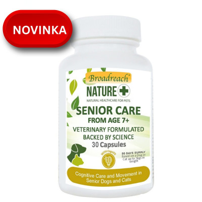 Senior Care 7+ Kognitívna podpora pre senior psov a mačky (90 kapsúl)